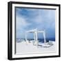 Luxury Wedding Tent and the Beautiful Sky-shmeljov-Framed Photographic Print