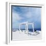 Luxury Wedding Tent and the Beautiful Sky-shmeljov-Framed Photographic Print