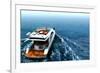 Luxury Yacht-ArchMan-Framed Photographic Print