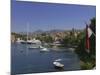 Luxury Yachts Moored at Cavtat, Dalmatia, Croatia-Graham Lawrence-Mounted Photographic Print