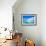 Luxury Yatch in Beautiful Ocean-SurangaWeeratunga-Framed Photographic Print displayed on a wall