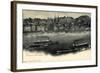 Luzern, Luzerner See, Dampfer Victoria Und Schweiz-null-Framed Giclee Print