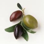 One Red, One Green and One Black Olive-Luzia Ellert-Photographic Print