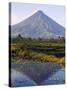 Luzon Island, Bicol Province, Mount Mayon, Near Perfect Volcano Cone, Philippines-Christian Kober-Stretched Canvas