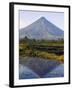 Luzon Island, Bicol Province, Mount Mayon, Near Perfect Volcano Cone, Philippines-Christian Kober-Framed Photographic Print