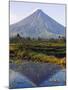 Luzon Island, Bicol Province, Mount Mayon, Near Perfect Volcano Cone, Philippines-Christian Kober-Mounted Photographic Print