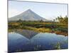 Luzon Island, Bicol Province, Mount Mayon, Near Perfect Volcano Cone, Philippines-Christian Kober-Mounted Photographic Print