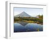 Luzon Island, Bicol Province, Mount Mayon, Near Perfect Volcano Cone, Philippines-Christian Kober-Framed Photographic Print