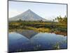 Luzon Island, Bicol Province, Mount Mayon, Near Perfect Volcano Cone, Philippines-Christian Kober-Mounted Photographic Print