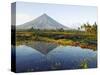 Luzon Island, Bicol Province, Mount Mayon, Near Perfect Volcano Cone, Philippines-Christian Kober-Stretched Canvas