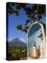 Luzon Island, Bicol Province, Mount Mayon, Philippines-Christian Kober-Stretched Canvas