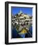 Luzzu Fishing Boat, Mgarr Harbour, Gozo, Malta, Mediterranean, Europe-Stuart Black-Framed Premium Photographic Print