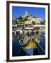 Luzzu Fishing Boat, Mgarr Harbour, Gozo, Malta, Mediterranean, Europe-Stuart Black-Framed Photographic Print