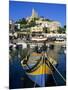 Luzzu Fishing Boat, Mgarr Harbour, Gozo, Malta, Mediterranean, Europe-Stuart Black-Mounted Photographic Print