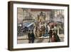 Lyall's Positive Motion Looms in Machinery Hall, Centennial Exposition Philadelphia, 1876-null-Framed Giclee Print