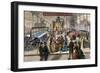 Lyall's Positive Motion Looms in Machinery Hall, Centennial Exposition Philadelphia, 1876-null-Framed Giclee Print