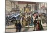 Lyall's Positive Motion Looms in Machinery Hall, Centennial Exposition Philadelphia, 1876-null-Mounted Giclee Print