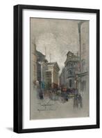 'Lyceum - Strand', c1902-Tony Grubhofer-Framed Giclee Print
