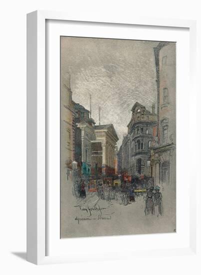 'Lyceum - Strand', c1902-Tony Grubhofer-Framed Giclee Print