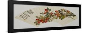 Lychee - from 'Flowers and Calligraphy'-Wu Changshuo-Framed Giclee Print