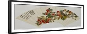 Lychee - from 'Flowers and Calligraphy'-Wu Changshuo-Framed Giclee Print