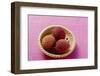 Lychees in Basket-Foodcollection-Framed Photographic Print