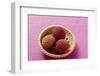 Lychees in Basket-Foodcollection-Framed Photographic Print