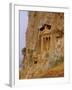 Lycian Rock Tombs (Circa 400 BC), Near Fethiye, Turkey, Eurasia-Michael Short-Framed Photographic Print