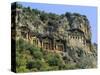 Lycian Rock Tombs, Dalyan, Turkey, Eurasia-Jean O'callaghan-Stretched Canvas