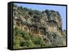 Lycian Rock Tombs, Dalyan, Turkey, Eurasia-Jean O'callaghan-Framed Stretched Canvas