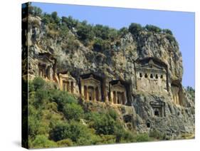 Lycian Rock Tombs, Dalyan, Turkey, Eurasia-Jean O'callaghan-Stretched Canvas