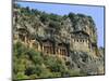 Lycian Rock Tombs, Dalyan, Turkey, Eurasia-Jean O'callaghan-Mounted Photographic Print