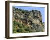 Lycian Rock Tombs, Dalyan, Turkey, Eurasia-Jean O'callaghan-Framed Photographic Print