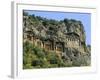 Lycian Rock Tombs, Dalyan, Turkey, Eurasia-Jean O'callaghan-Framed Photographic Print