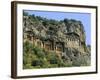 Lycian Rock Tombs, Dalyan, Turkey, Eurasia-Jean O'callaghan-Framed Photographic Print