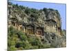 Lycian Rock Tombs, Dalyan, Turkey, Eurasia-Jean O'callaghan-Mounted Photographic Print