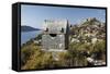 Lycian Sarcophagus and Castle-Stuart Black-Framed Stretched Canvas