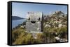 Lycian Sarcophagus and Castle-Stuart Black-Framed Stretched Canvas