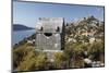 Lycian Sarcophagus and Castle-Stuart Black-Mounted Photographic Print