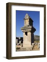 Lycian Tomb, Xanthos, Near Kalkan-Stuart Black-Framed Photographic Print