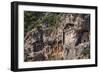 Lycian tombs, Dalyan, Mugla Province, Anatolia, Turkey, Asia Minor, Eurasia-Matthew Williams-Ellis-Framed Photographic Print