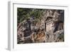 Lycian tombs, Dalyan, Mugla Province, Anatolia, Turkey, Asia Minor, Eurasia-Matthew Williams-Ellis-Framed Photographic Print