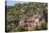 Lycian tombs, Dalyan, Mugla Province, Anatolia, Turkey, Asia Minor, Eurasia-Matthew Williams-Ellis-Stretched Canvas