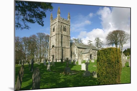 Lydford Church, Devon-Peter Thompson-Mounted Photographic Print