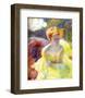 Lydia at the Theater-Mary Cassatt-Framed Giclee Print