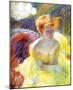 Lydia at the Theater-Mary Cassatt-Mounted Giclee Print