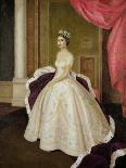Queen Elizabeth II-Lydia de Burgh-Stretched Canvas