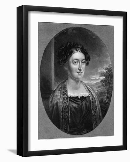 Lydia Huntly Sigourney-Charles Kennedy Burt-Framed Giclee Print