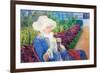 Lydia in the Garden of Marly-Mary Cassatt-Framed Premium Giclee Print