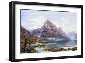 Lyfter from Dosen on the Lyfter Fjord, Norway-Charles Pettitt-Framed Giclee Print